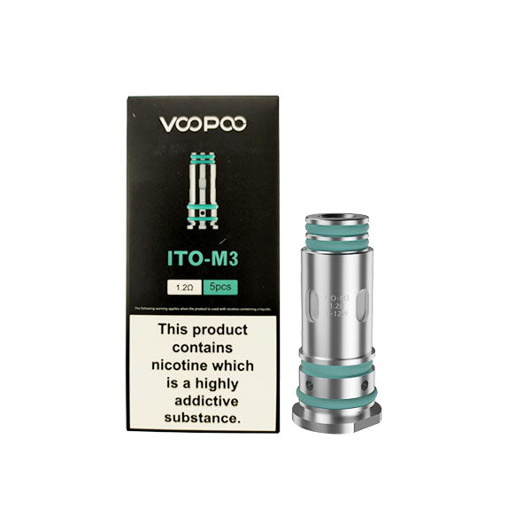 Voopoo ITO M Series Replacement Coils - 1.0Ω/1.2Ω/0.5Ω -   13.50
