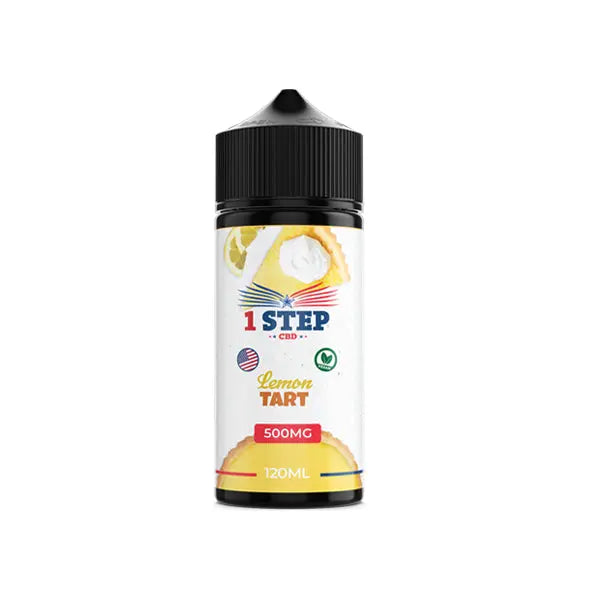 1 Step CBD 500mg CBD E-liquid 120ml (BUY 1 GET 1 FREE) -  15.90
