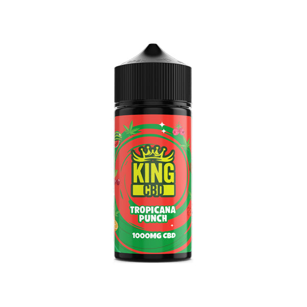 King CBD 1000mg CBD E-liquid 120ml (BUY 1 GET 1 FREE) 