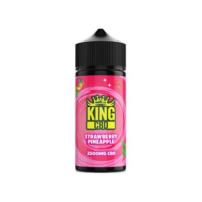 King CBD 2500mg CBD E-liquid 120ml (BUY 1 GET 1 FREE) 