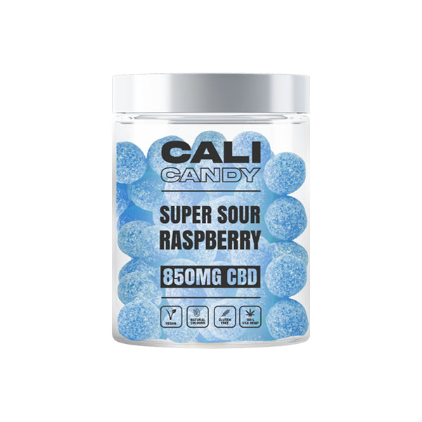 CALI CANDY 850mg Full Spectrum CBD Vegan Sweets (Small) - 10 Flavours 