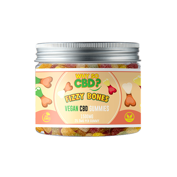 Why So CBD? 1500mg Broad Spectrum CBD Small Vegan Gummies - 11 Flavours 
