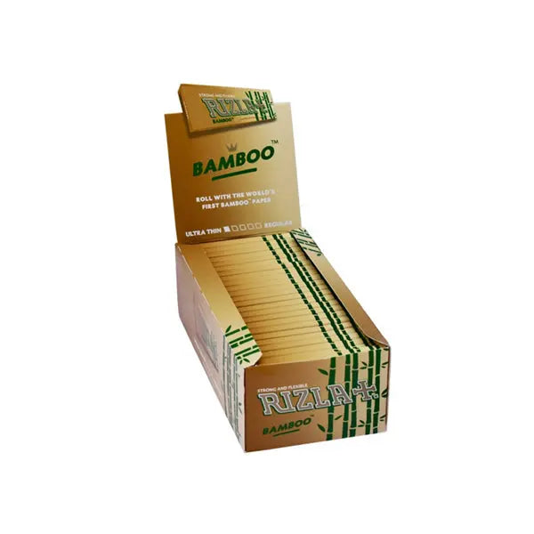 50 New Rizla Bamboo Ultra Thin Regular Rolling Papers  Default-Title 16.50