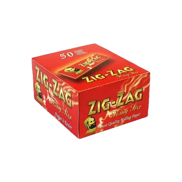 50 Zig-Zag Red King Size Rolling Papers -  Default-Title 21.00