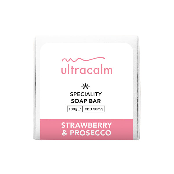 Ultracalm 50mg CBD Soap 100g (BUY 1 GET 1 FREE)  Raspberry-Gin 9.90
