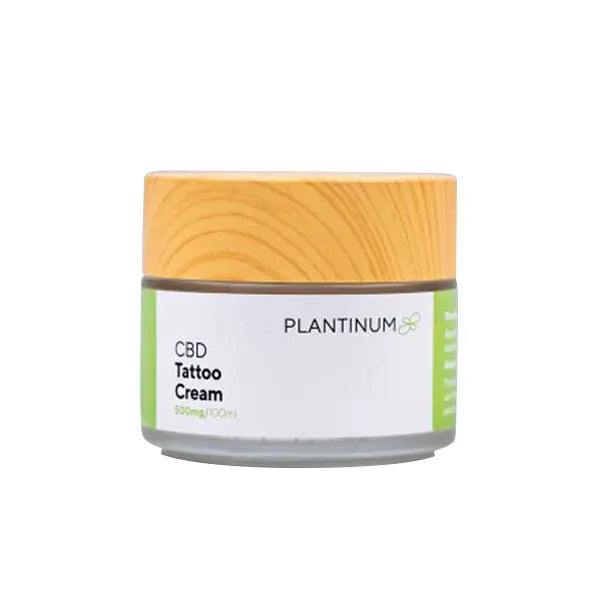 Plantinum CBD 500mg CBD Tattoo Cream - 100ml -  Default-Title 18.24