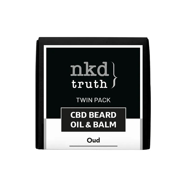 NKD 150mg CBD Twin Pack OUD Beard Oil and balm (BUY 1 GET 1 FREE)  Default-Title 17.90