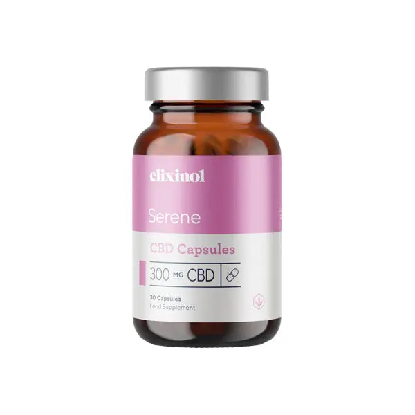 Elixinol 300mg CBD Serene Capsules - 30 Caps -  Default-Title 19.98