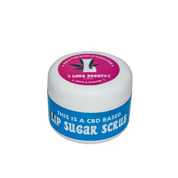 Loxa Beauty 1000mg CBD Lip Sugar Scrub - 100ml -  Default-Title 32.90