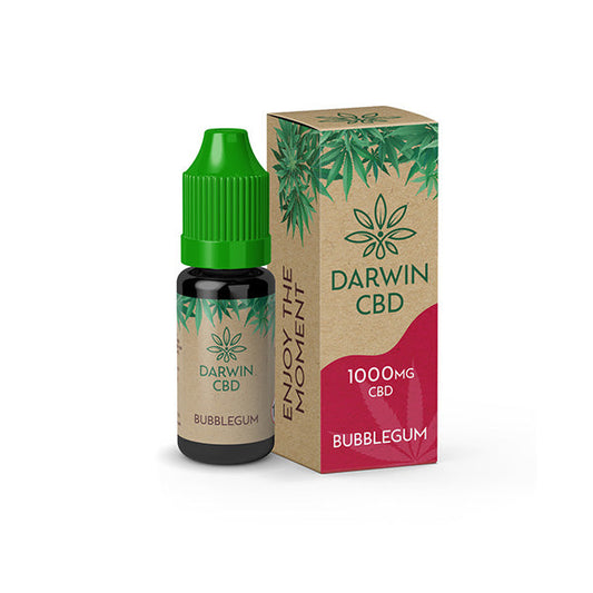 Darwin 1000mg CBD Isolate E-Liquid 10ml  Sweet-Strawberry 4.00