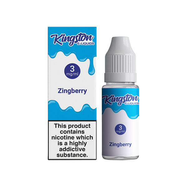 Kingston 6mg 10ml E-liquids (50VG/50PG)  Grapeberry-Ice 1.50