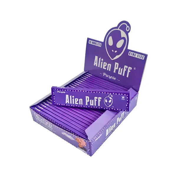 33 Alien Puff King Size Purple Rolling Papers ( HP2118 ) - Default-Title 23.58