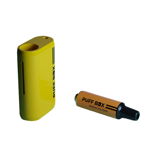 20mg Puff Box Vibrant Yellow Starter Kit  Default-Title 6.00