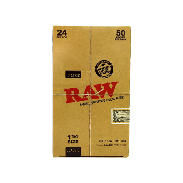 24 Raw Classic 1 1/4 Size Rolling Papers -  Default-Title 14.50