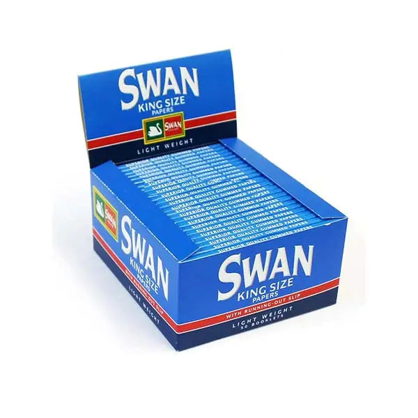50 Swan Blue King Size Rolling Papers  Default-Title 15.00