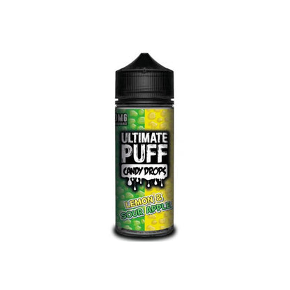 Ultimate Puff Candy Drops 0mg 100ml Shortfill (70VG/30PG)  Strawberry-Melon 12.50
