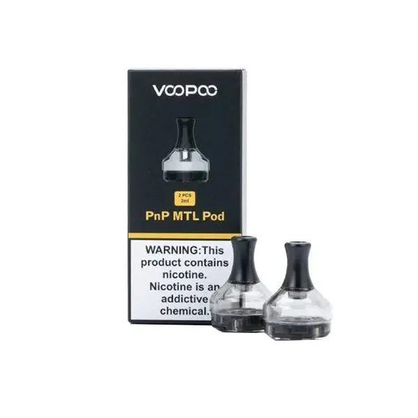 VooPoo PnP MTL Replacement Pods (No Coil Included) -  Default-Title 7.50