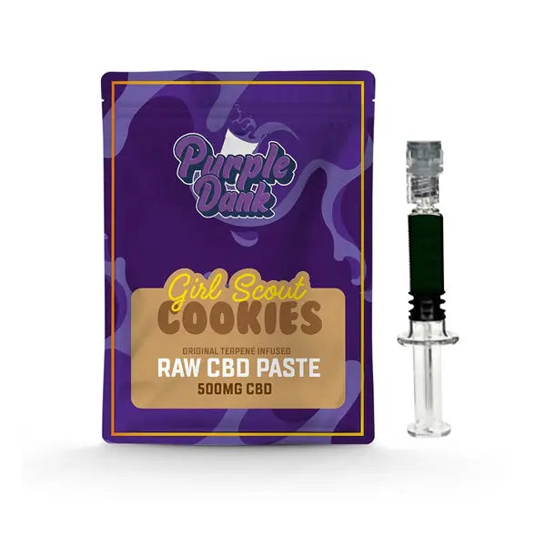 Purple Dank 1000mg CBD Raw Paste with Natural Terpenes - Girl Scout Cookies (BUY 1 GET 1 FREE) -  1g 27.90