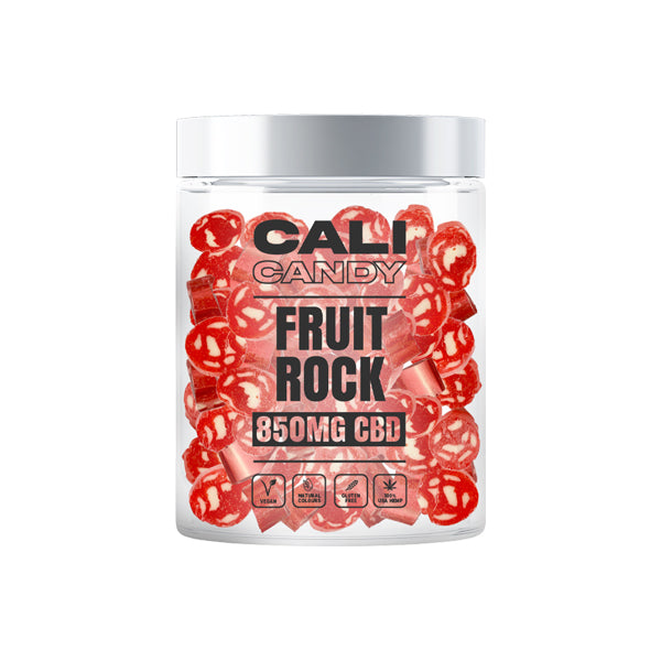 CALI CANDY 850mg Full Spectrum CBD Vegan Sweets (Small) - 10 Flavours  Strawberry-Cream 19.90